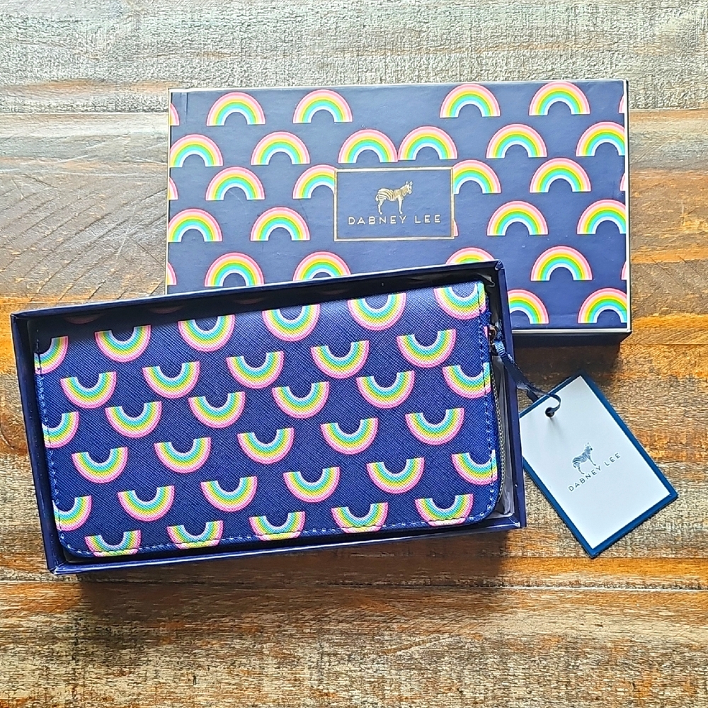 Dabney Lee Multicolor Rainbow Wallet